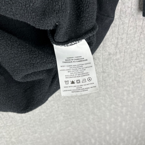 Michael Air Jordan PSG Hoodie Men L Black Paris Saint-Germain Pullover Jumpman - Picture 9 of 9